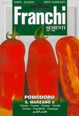 San Marzano Tomatensamen von Franchi Sementi (Stochay Italienische Samen)