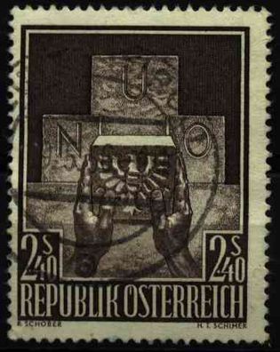 Österreich 1956 Nr 1025 zentrisch gestempelt X0D7216