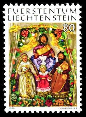 Liechtenstein 1976 Nr 664 postfrisch S08D642