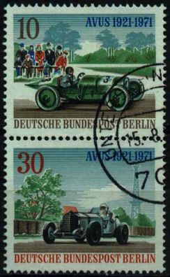 BERLIN Zusammendruck Nr B3 Zd3 gestempelt SENKR PAAR X10D876