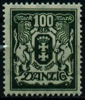 DANZIG 1923 Nr 141 postfrisch X110126