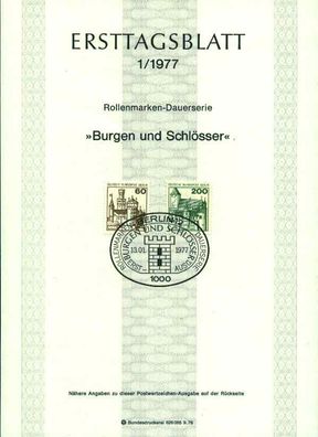 BERLIN Nr 532-560 BELEG ETB X12011E