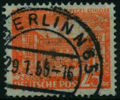BERLIN DS BAUTEN 1 Nr 50 gestempelt X12DBB6