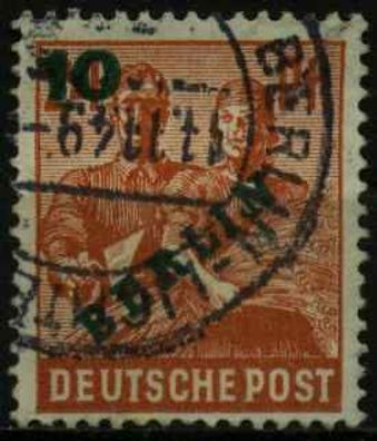 BERLIN 1949 Nr 65 gestempelt X12DBFE