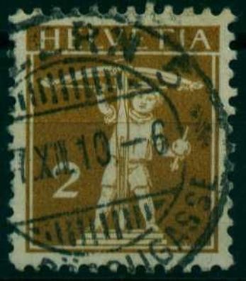 Schweiz 1909 Nr 111II zentrisch gestempelt X1389CA