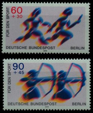 BERLIN 1979 Nr 596-597 postfrisch X14836E