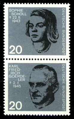 BRD ZD AUS BLOCK 3 Nr 431 + 435 postfrisch SENKR PAAR X14EED6