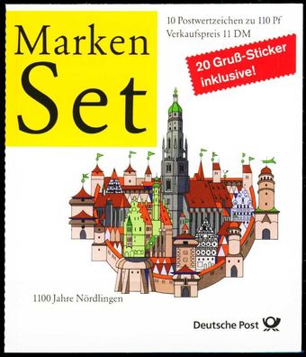 BRD Nr MH 37 postfrisch X152606