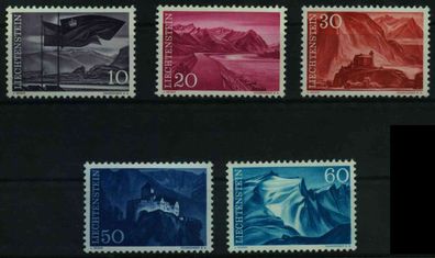 Liechtenstein 1959 Nr 381-385 postfrisch X16F7F2