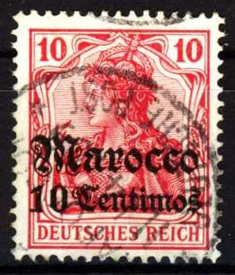 Deutsche Auslandspostämter Marokko Nr 36 gestempelt X1D2666