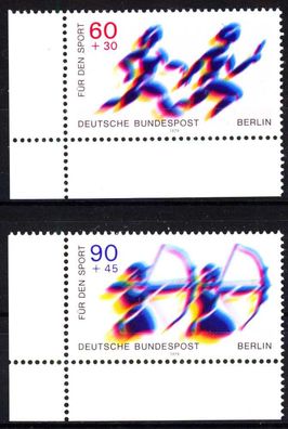 BERLIN 1979 Nr 596-597 postfrisch ECKE-ULI X1D5C26