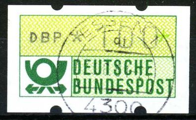 BRD ATM 1981 Nr 1-1-100 zentrisch gestempelt X1F36D6