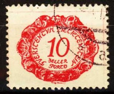 Liechtenstein Portomarken 1920 Nr 2 gestempelt X264176