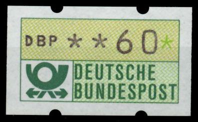 BRD ATM 1981 Nr 1-1-060 postfrisch S4AF96E