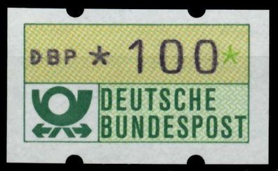 BRD ATM 1981 Nr 1-1-100 postfrisch S4AF99A