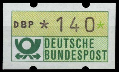 BRD ATM 1981 Nr 1-1-140 postfrisch S4AF9BE