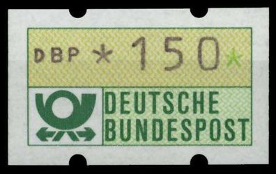 BRD ATM 1981 Nr 1-1-150 postfrisch S4AF9D2