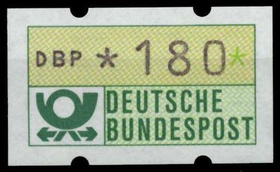BRD ATM 1981 Nr 1-1-180 postfrisch S4AF9DA