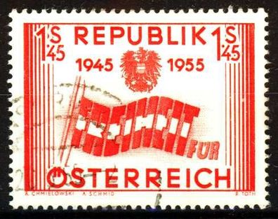 Österreich 1955 Nr 1014 gestempelt X280D56