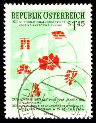 Österreich 1956 Nr 1027 gestempelt X280E26