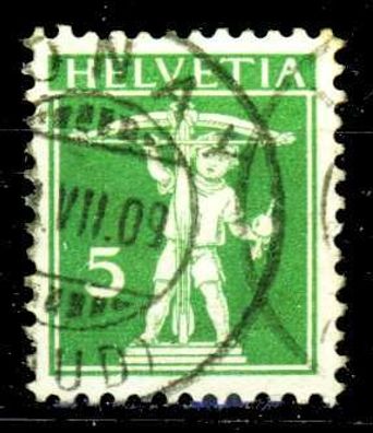 Schweiz 1909 Nr 113I gestempelt X299C2A