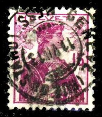 Schweiz 1909 Nr 116 zentrisch gestempelt X299C52