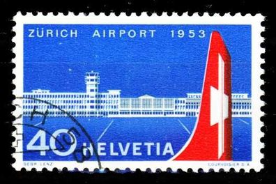 Schweiz Flugmarken Nr 585 gestempelt X299CDA