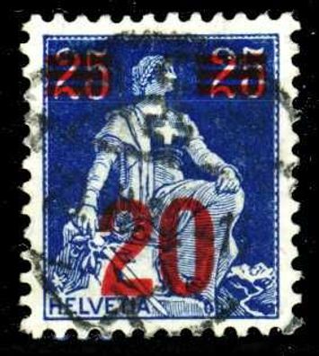 Schweiz 1921 Nr 161 zentrisch gestempelt X29DDF2