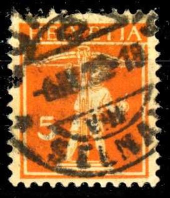 Schweiz 1921 Nr 162 zentrisch gestempelt X29DE5E