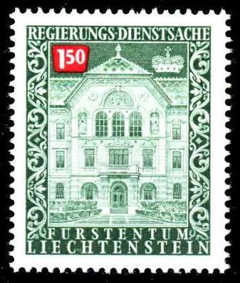 Liechtenstein Dienstmarken 1976 89 Nr 67 postfrisch S4FF59A