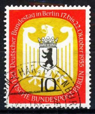 BERLIN 1955 Nr 129 gestempelt X2B67D6