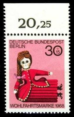 BERLIN 1968 Nr 324 postfrisch ORA X2BCA06