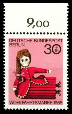 BERLIN 1968 Nr 324 postfrisch ORA X2BC9F2