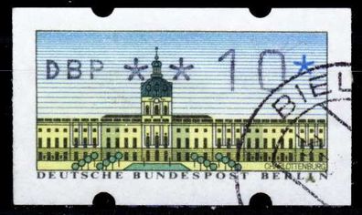 BERLIN ATM 1987 Nr 1-010R gestempelt X2C589E