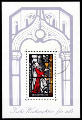 BRD BLOCK Kleinbogen Block 15 gestempelt X2C960E