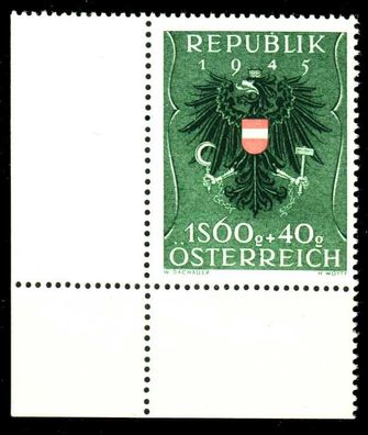 Österreich 1949 Nr 940 postfrisch ECKE-ULI X2F3EFA