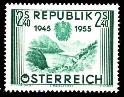 Österreich 1955 Nr 1016 postfrisch X2F4006