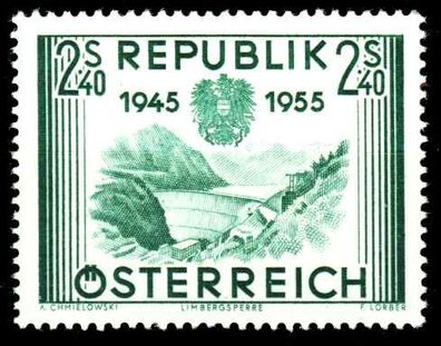 Österreich 1955 Nr 1016 postfrisch X2F401A