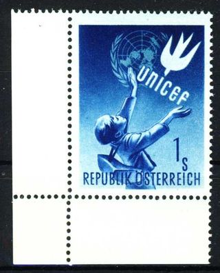 Österreich 1949 Nr 933 postfrisch ECKE-ULI X32F87E