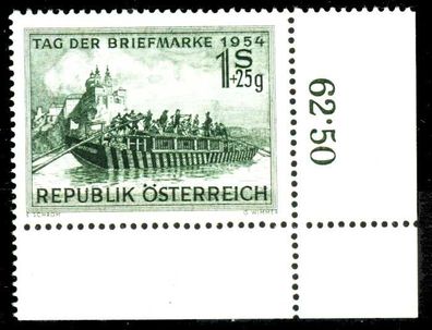 Österreich 1954 Nr 1010 postfrisch ECKE-URE X336A82