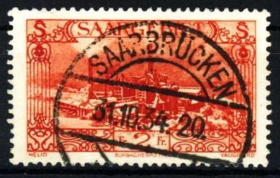 Saargebiet 1926 Nr 119 zentrisch gestempelt X3532D6