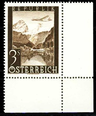 Österreich 1947 Nr 825 postfrisch ECKE-URE X36BB66