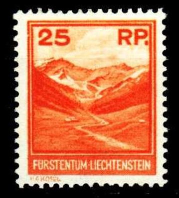 Liechtenstein 1933 Nr 119 ungebraucht X39EA6E