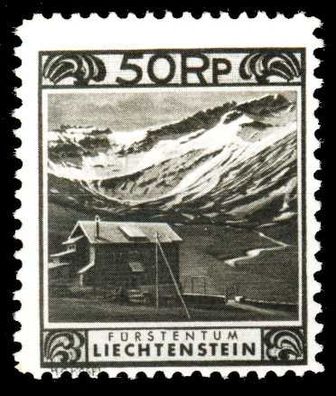 Liechtenstein 1930 Nr 102C ungebraucht ATTEST X39EB62