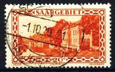 Saargebiet 1926 Nr 110 zentrisch gestempelt X3BEDFE