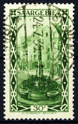 Saargebiet 1926 Nr 112 zentrisch gestempelt X3BEF56