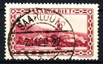 Saargebiet 1926 Nr 114 zentrisch gestempelt X3BEF1A