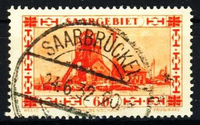 Saargebiet 1930 Nr 143 zentrisch gestempelt X3D331A
