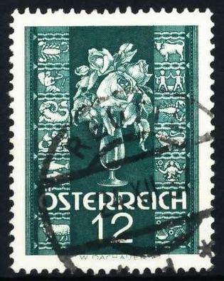 Österreich 1937 Nr 658 zentrisch gestempelt X3EC086