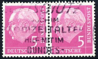 BRD DS HEUSS 1 Nr 179x gestempelt WAAGR PAAR X3F2B92